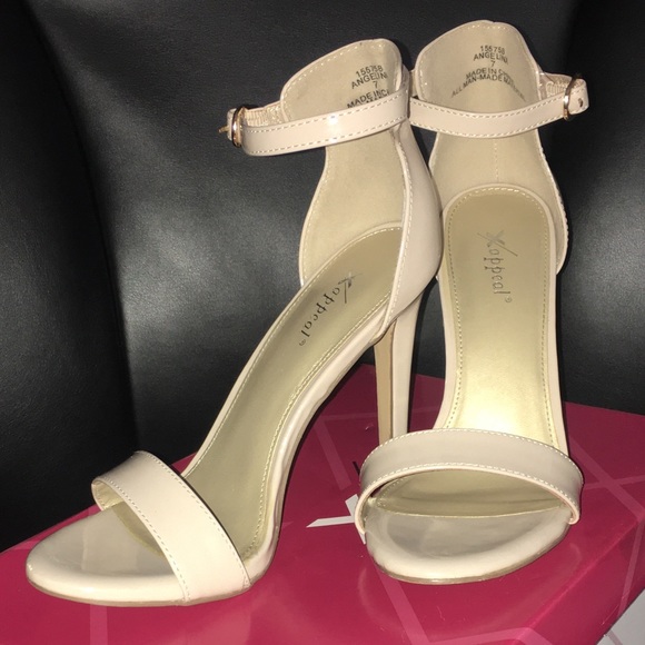 Xappeal Shoes Xappeal Nude Heel Poshmark